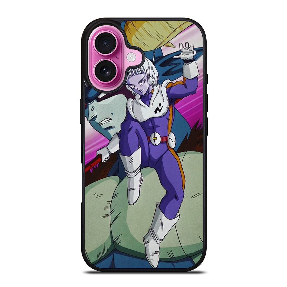 DRAGON BALL MERUS ANIME iPhone 16 Plus Case Cover