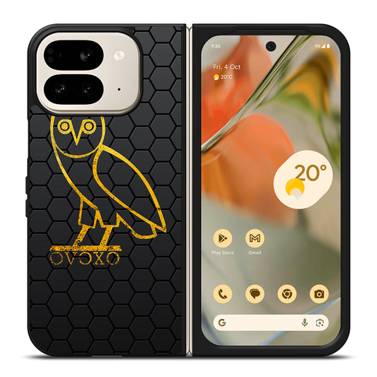 DRAKE OVOXO GOLD LOGO Google Pixel 9 Pro Fold Case Cover