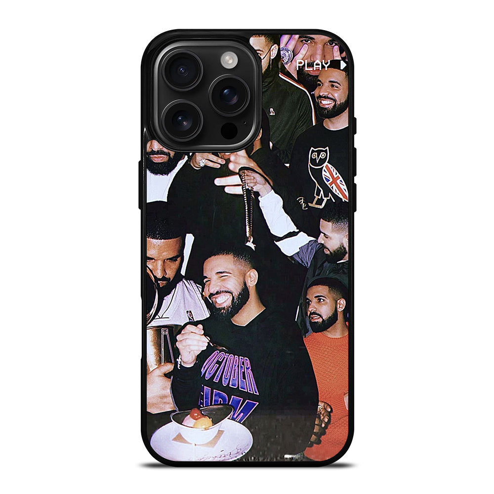 DRAKE RAPPER COLLAGE iPhone 16 Pro Max Case Cover