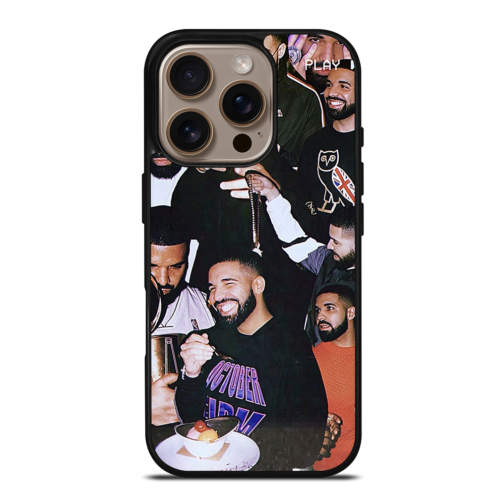 DRAKE RAPPER COLLAGE iPhone 16 Pro Case Cover