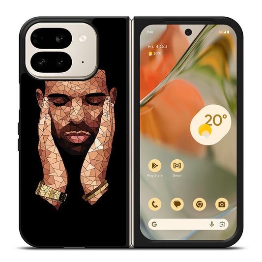 DRAKE RAPPER MOSAIC Google Pixel 9 Pro Fold Case Cover