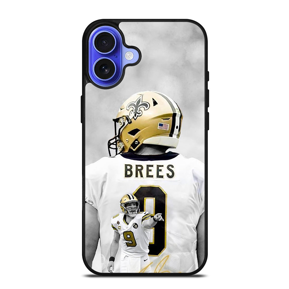 DREW BREES NEW ORLEANS SAINTS iPhone 16 Case Cover