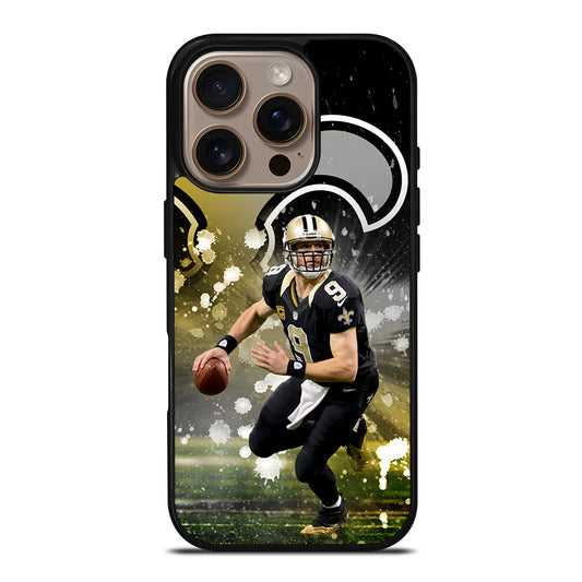 DREW BREES NEW ORLEANS SAINTS NFL iPhone 16 Pro Case Cover