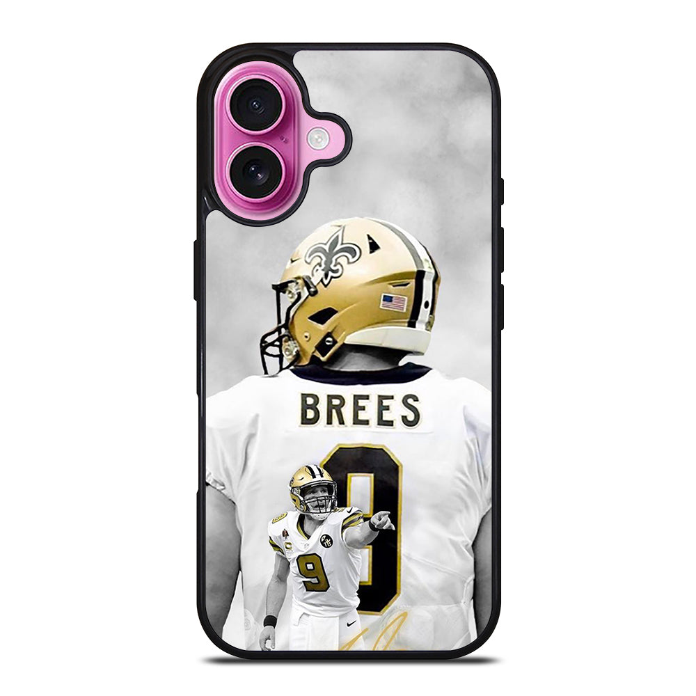 DREW BREES NEW ORLEANS SAINTS iPhone 16 Plus Case Cover