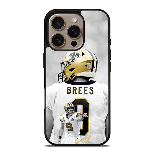 DREW BREES NEW ORLEANS SAINTS iPhone 16 Pro Case Cover