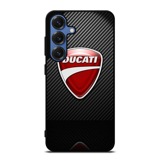 DUCATI CARBON LOGO Samsung Galaxy S25 Case Cover