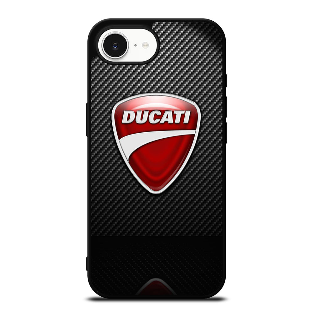 DUCATI CARBON LOGO iPhone 16e Case Cover