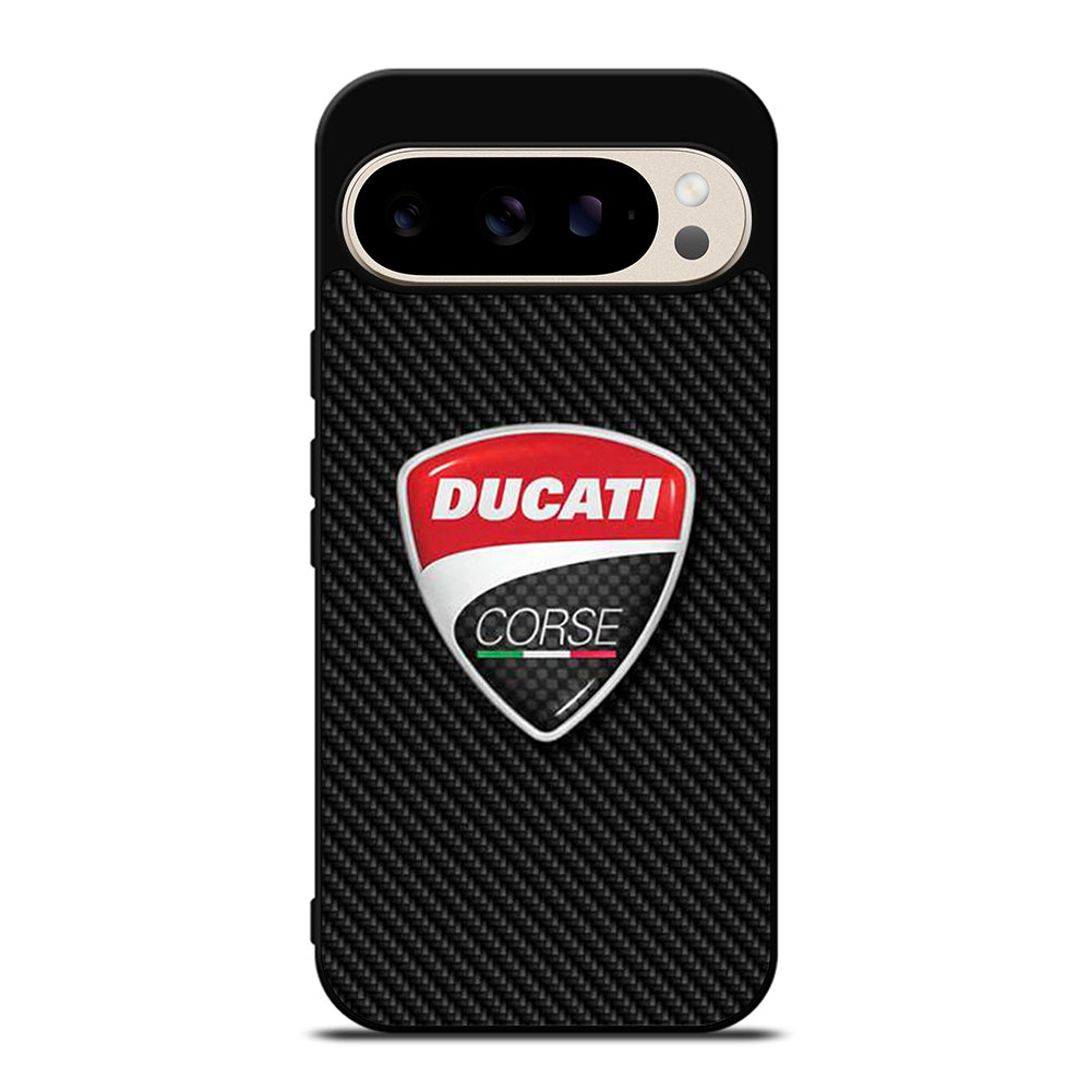 DUCATI CORSE CARBON LOGO Google Pixel 9 Pro Case Cover