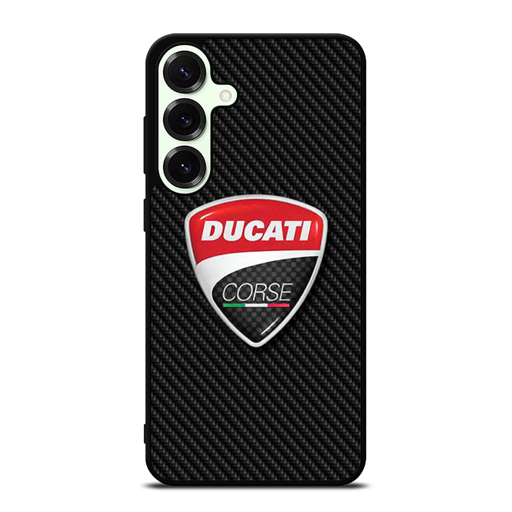 DUCATI CORSE CARBON LOGO Samsung Galaxy S25 Plus Case Cover