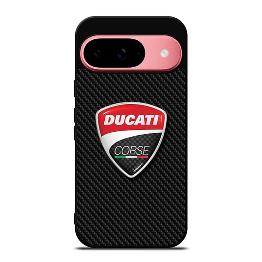 DUCATI CORSE CARBON LOGO Google Pixel 9 Case Cover