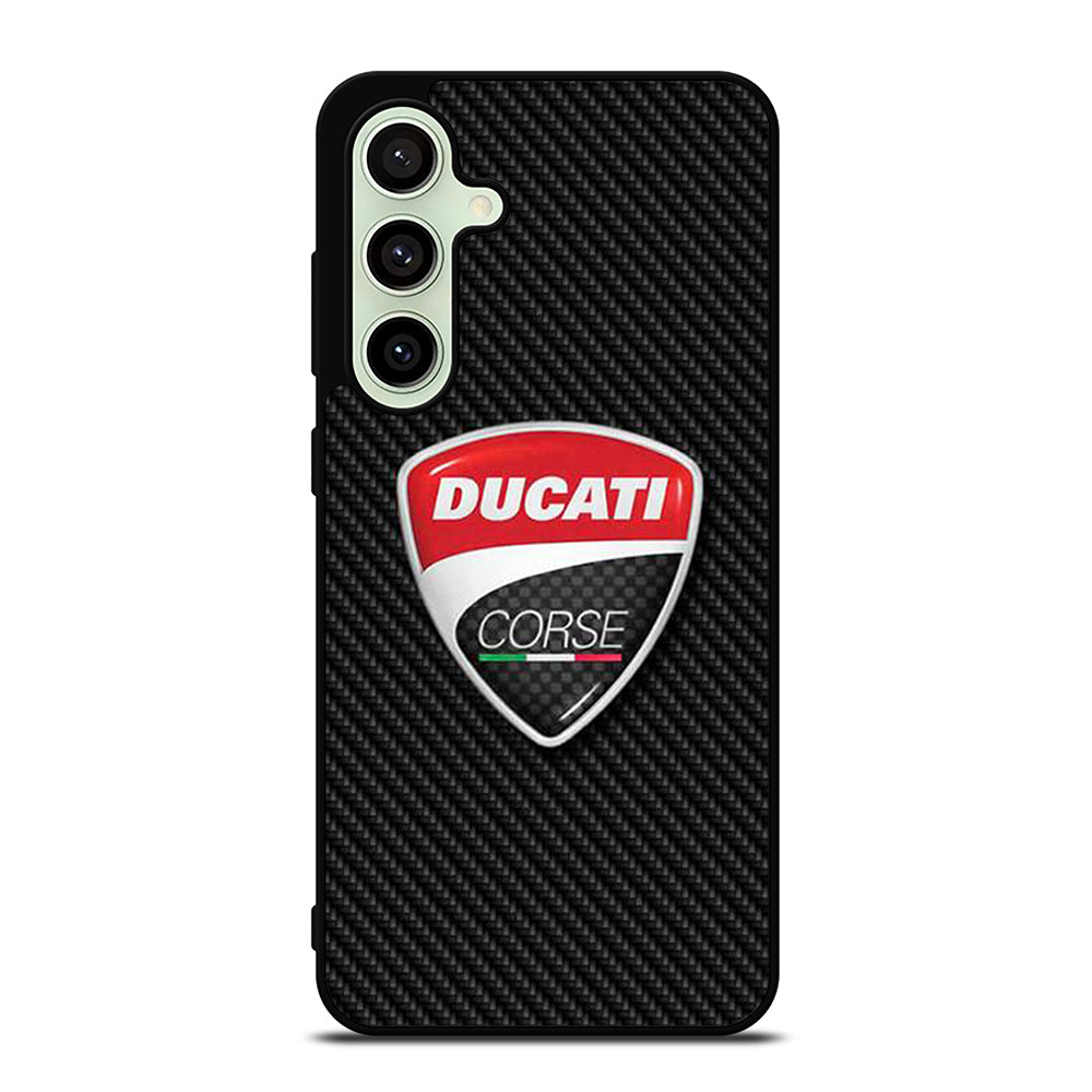 DUCATI CORSE CARBON LOGO Samsung Galaxy S24 FE Case Cover