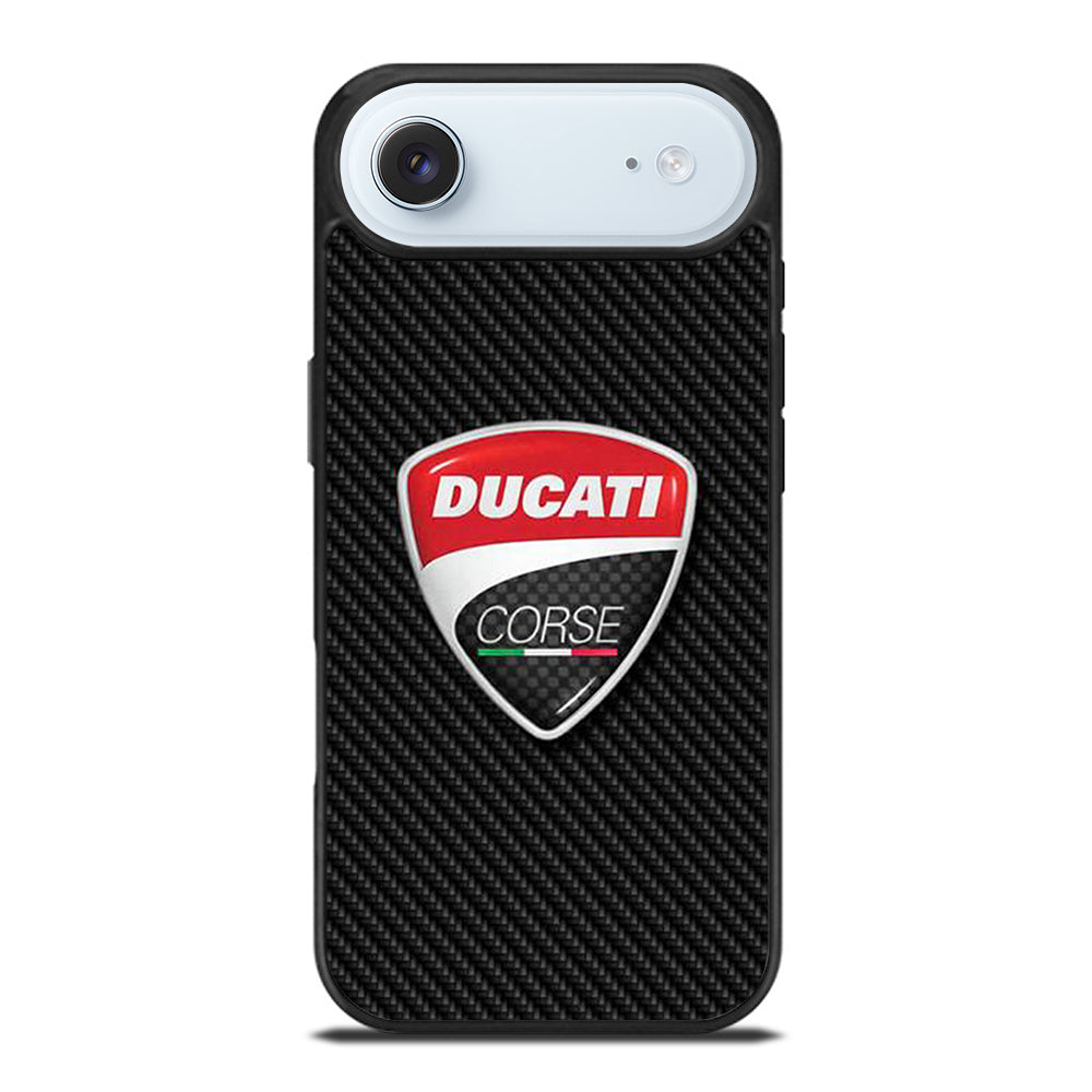 DUCATI CORSE CARBON LOGO iPhone Air Case Cover