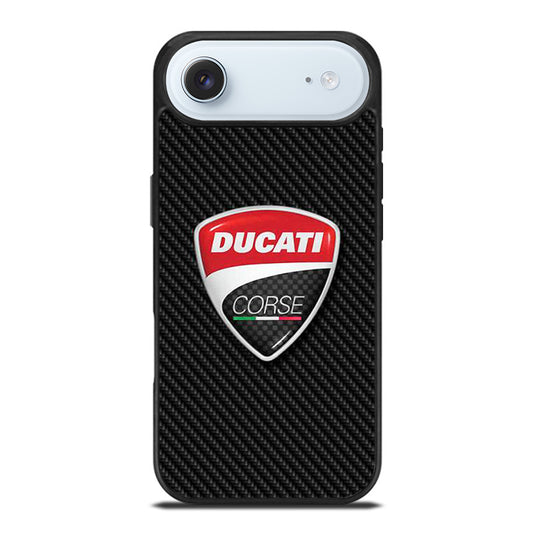 DUCATI CORSE CARBON LOGO iPhone Air Case Cover