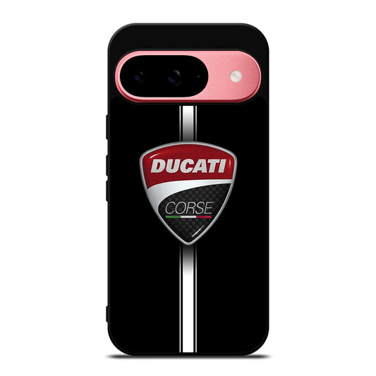 DUCATI CORSE STRIPE LOGO Google Pixel 9 Case Cover