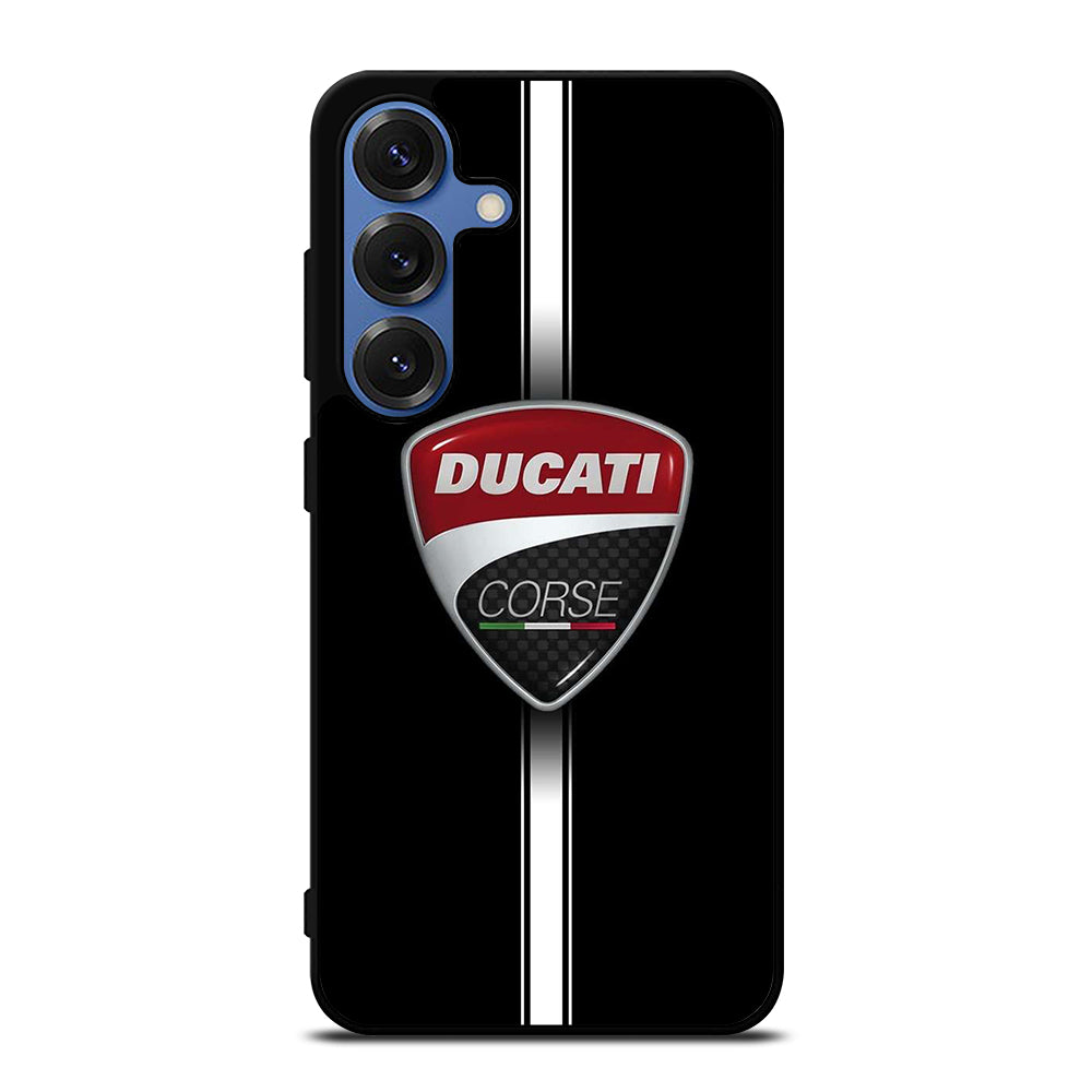 DUCATI CORSE STRIPE LOGO Samsung Galaxy S25 Case Cover