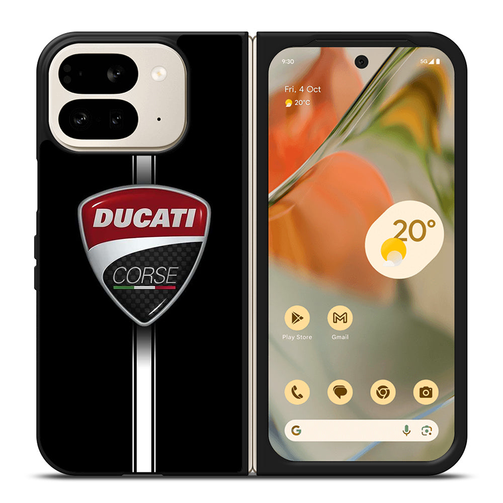 DUCATI CORSE STRIPE LOGO Google Pixel 9 Pro Fold Case Cover