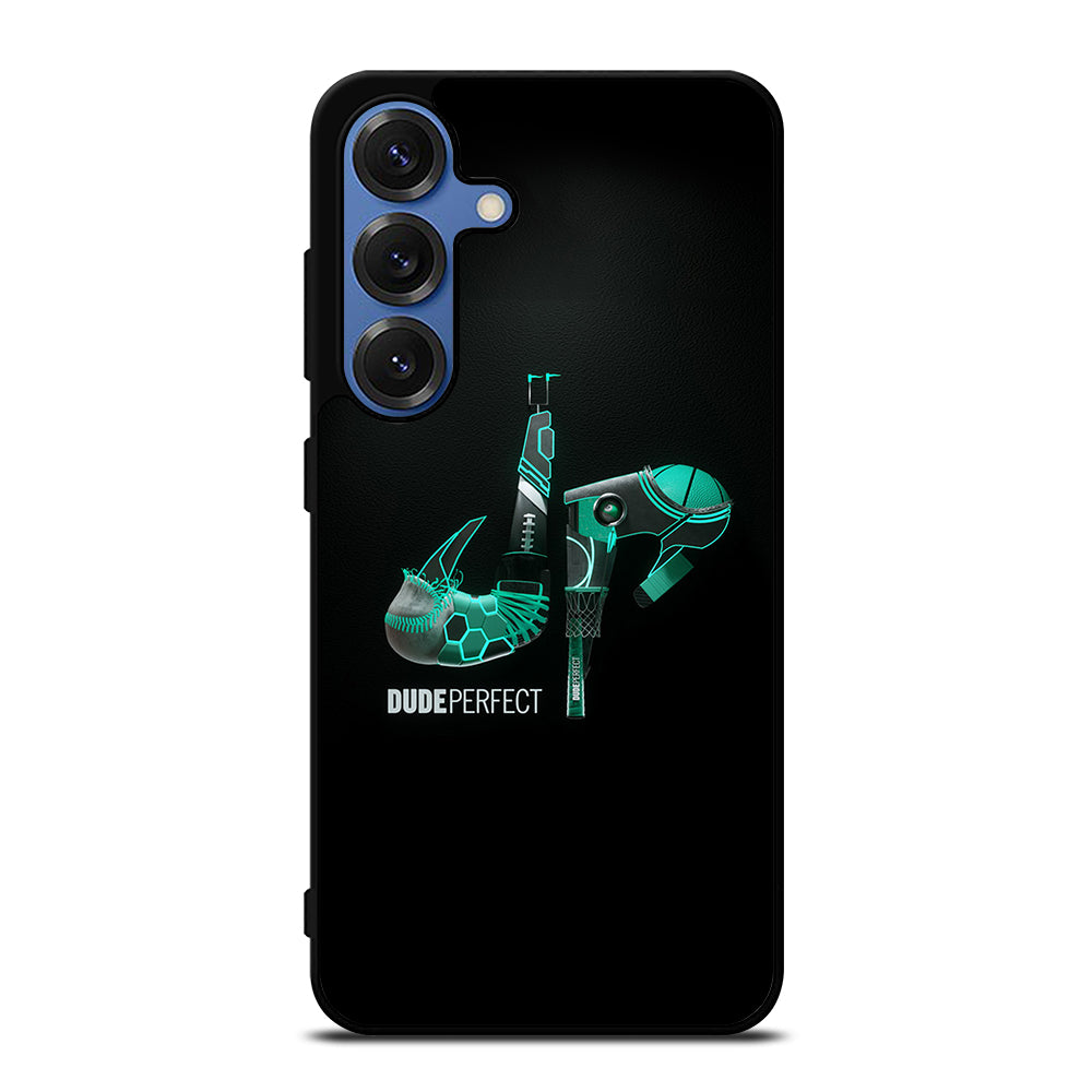 DUDE PERFECT BLACK LOGO Samsung Galaxy S26 Case Cover