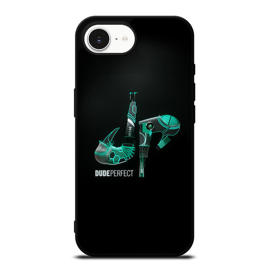 DUDE PERFECT BLACK LOGO iPhone 16e Case Cover