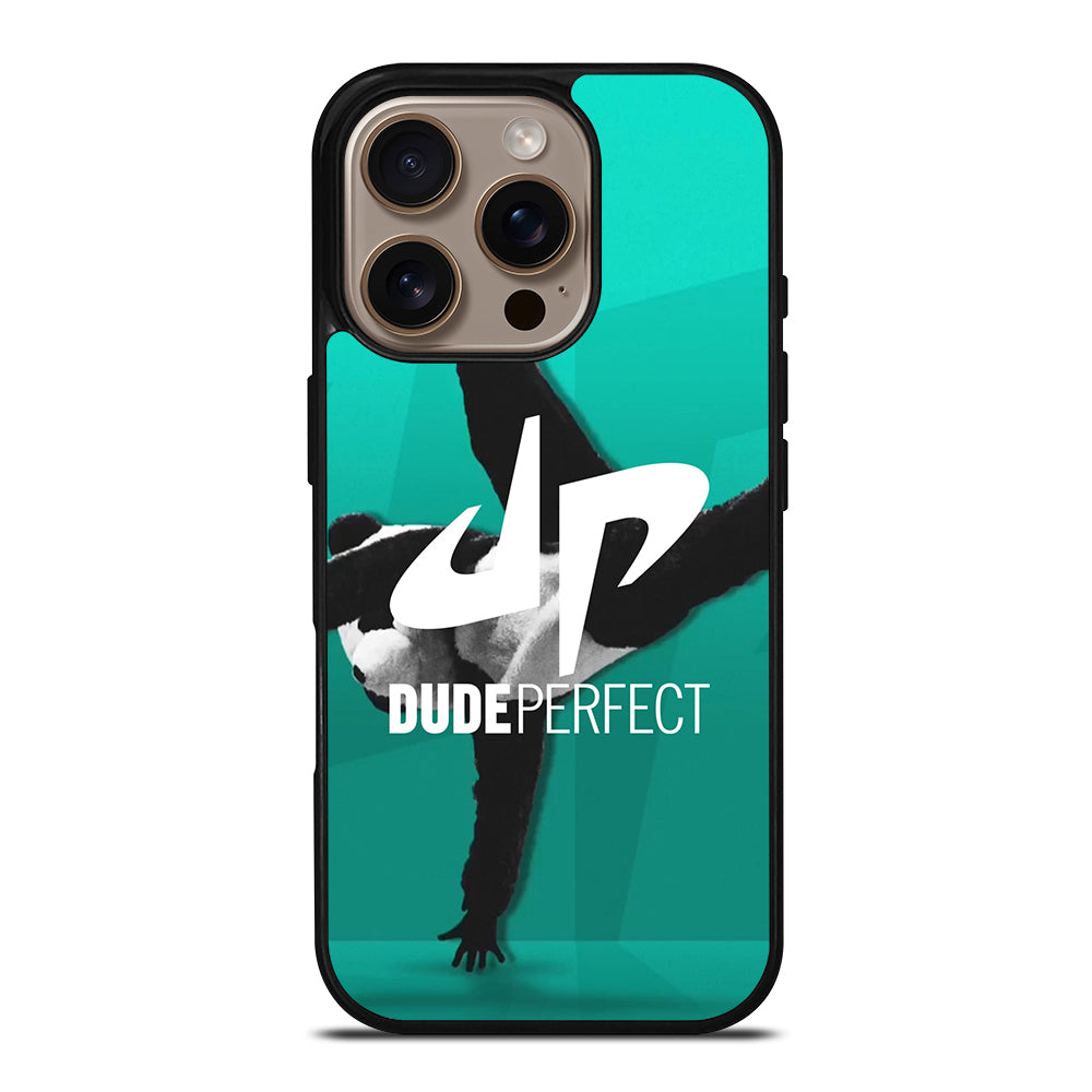 DUDE PERFECT PANDA LOGO iPhone 16 Pro Case Cover