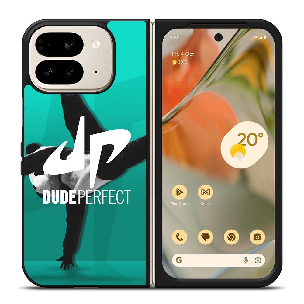 DUDE PERFECT PANDA LOGO Google Pixel 9 Pro Fold Case Cover