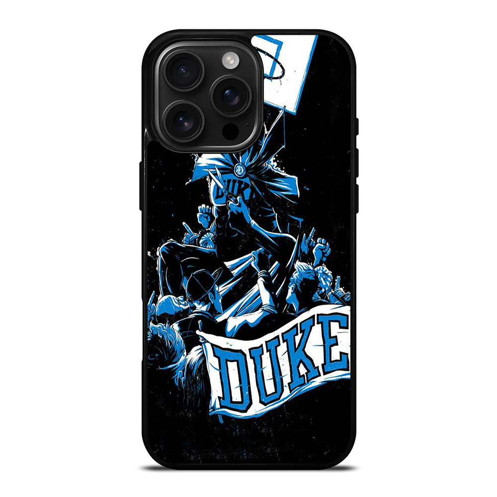 DUKE BLUE DEVILS NBA LOGO 3 iPhone 16 Pro Max Case Cover