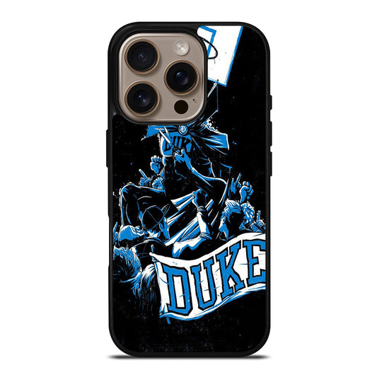 DUKE BLUE DEVILS NBA LOGO 3 iPhone 16 Pro Case Cover