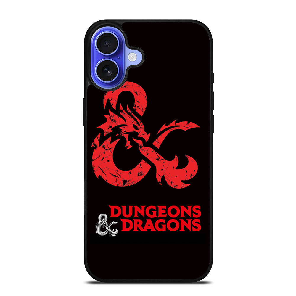 DUNGEONS AND DRAGONS LOGO iPhone 16 Case Cover