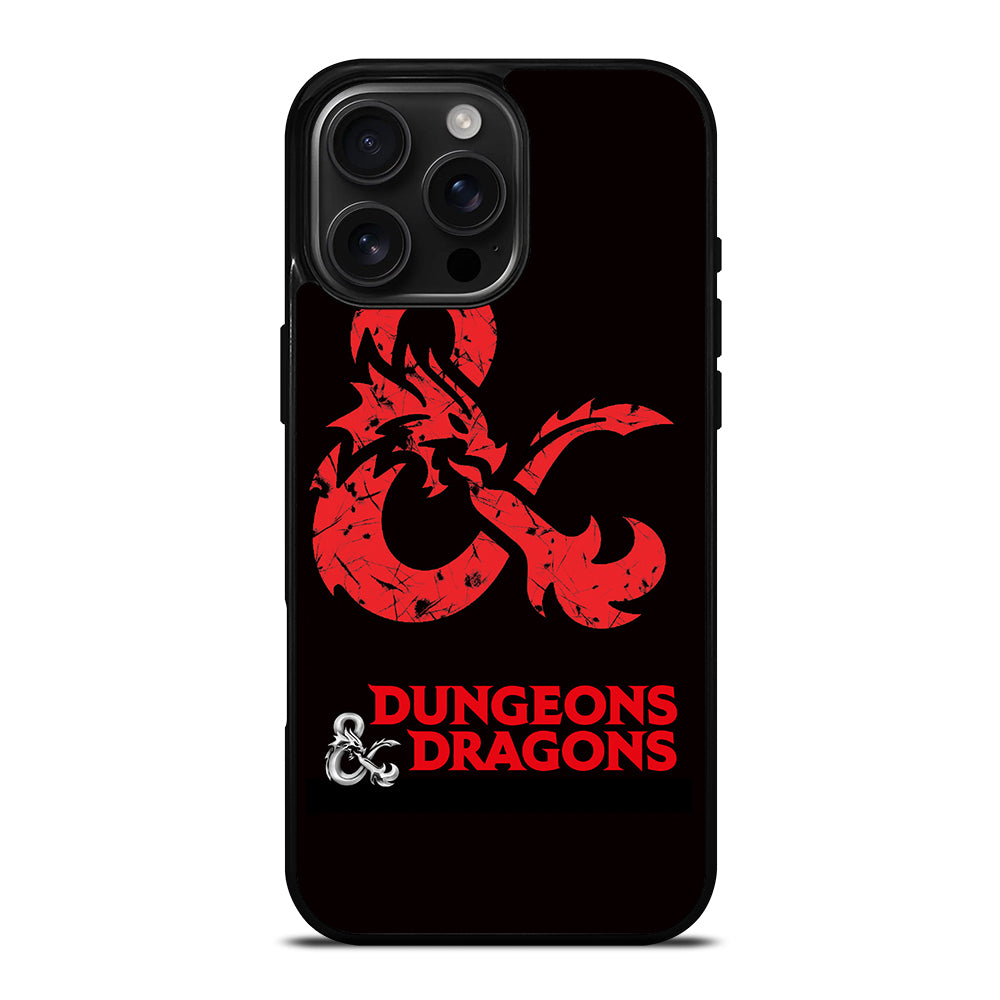 DUNGEONS AND DRAGONS LOGO iPhone 16 Pro Max Case Cover