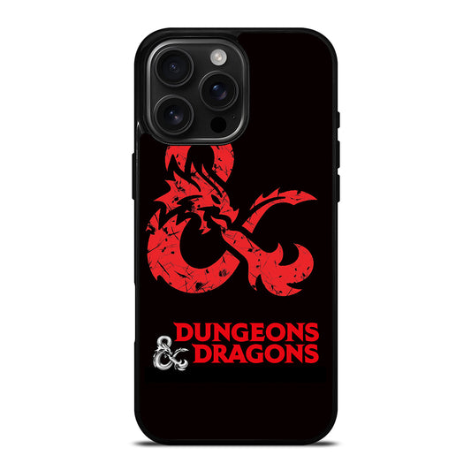 DUNGEONS AND DRAGONS LOGO iPhone 16 Pro Max Case Cover