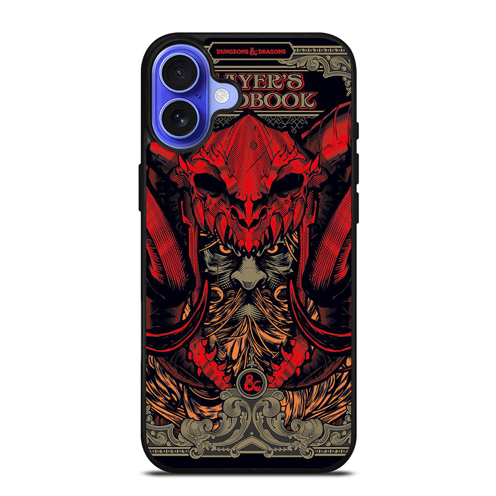 DUNGEONS AND DRAGONS PLAYER HANDBOOK iPhone 16 Case Cover