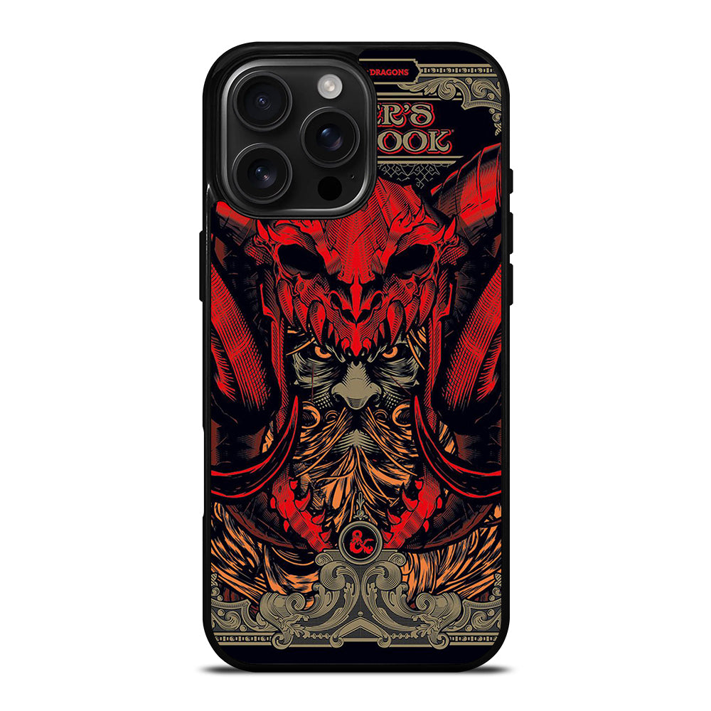 DUNGEONS AND DRAGONS PLAYER HANDBOOK iPhone 16 Pro Max Case Cover