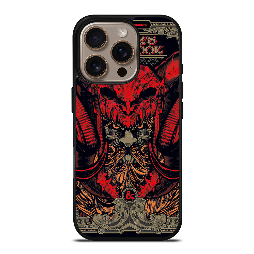 DUNGEONS AND DRAGONS PLAYER HANDBOOK iPhone 16 Pro Case Cover