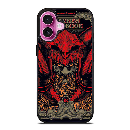 DUNGEONS AND DRAGONS PLAYER HANDBOOK iPhone 16 Plus Case Cover