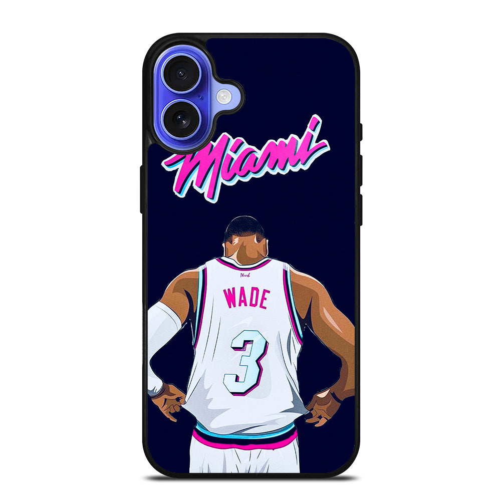 DWYANE WADE 3 BASKETBALL iPhone 16 Case Cover