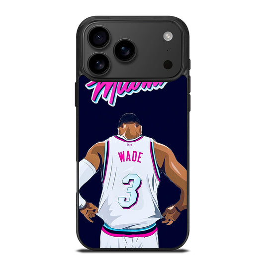 DWYANE WADE 3 BASKETBALL iPhone 17 Pro Max Case Cover