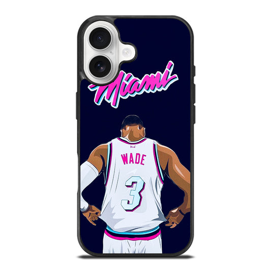 DWYANE WADE 3 BASKETBALL iPhone 17 Case Cover