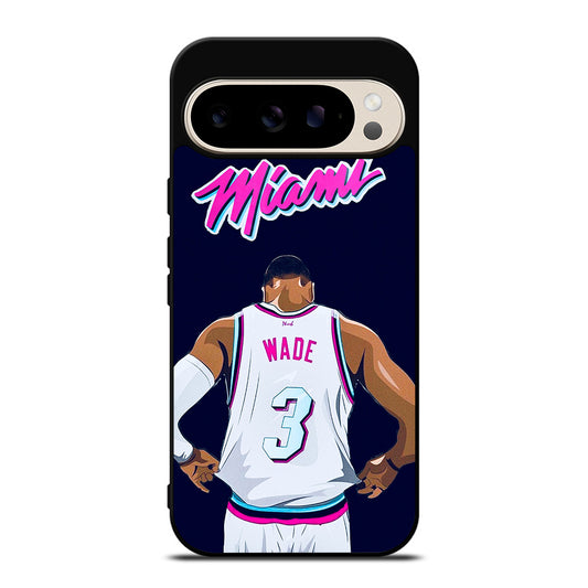 DWYANE WADE 3 BASKETBALL Google Pixel 9 Pro Case Cover