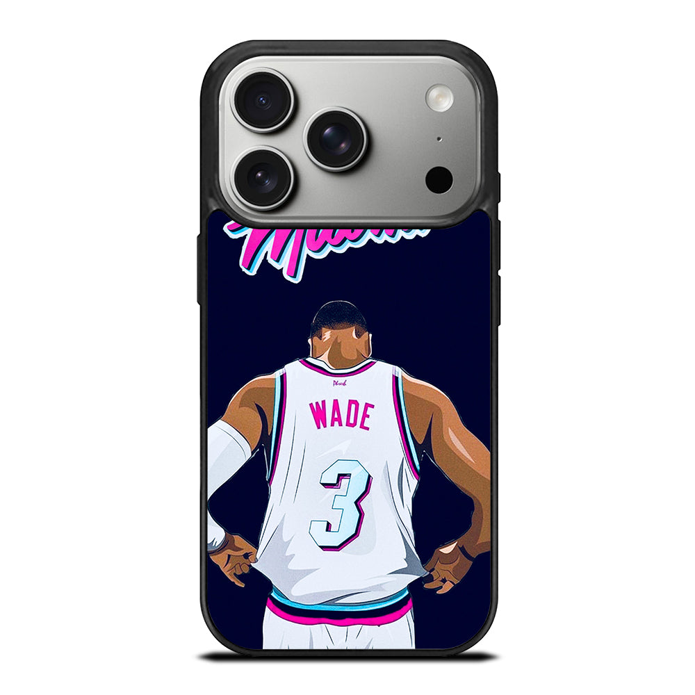 DWYANE WADE 3 BASKETBALL iPhone 17 Pro Case Cover