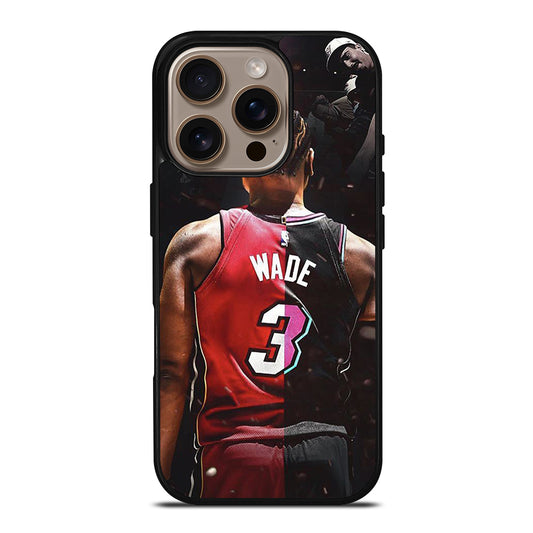 DWYANE WADE 3 NBA iPhone 16 Pro Case Cover