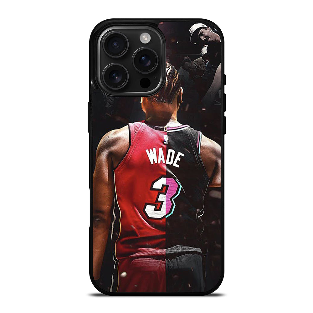 DWYANE WADE 3 NBA iPhone 16 Pro Max Case Cover