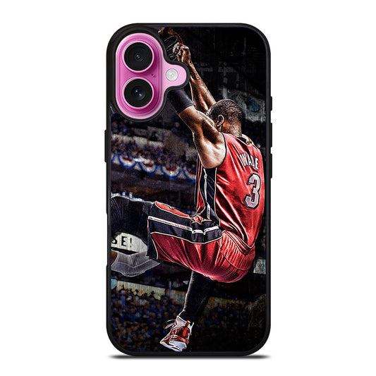 DWYANE WADE JUMP iPhone 16 Plus Case Cover