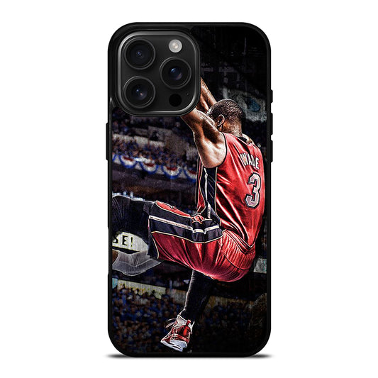 DWYANE WADE JUMP iPhone 16 Pro Max Case Cover