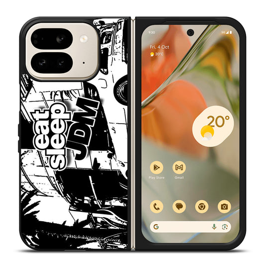 EAT SLEEP JDM ART Google Pixel 9 Pro Fold Case Cover