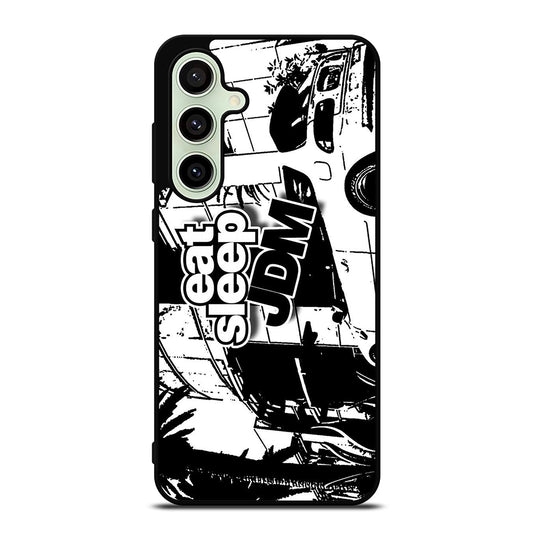 EAT SLEEP JDM ART Samsung Galaxy S24 FE Case Cover