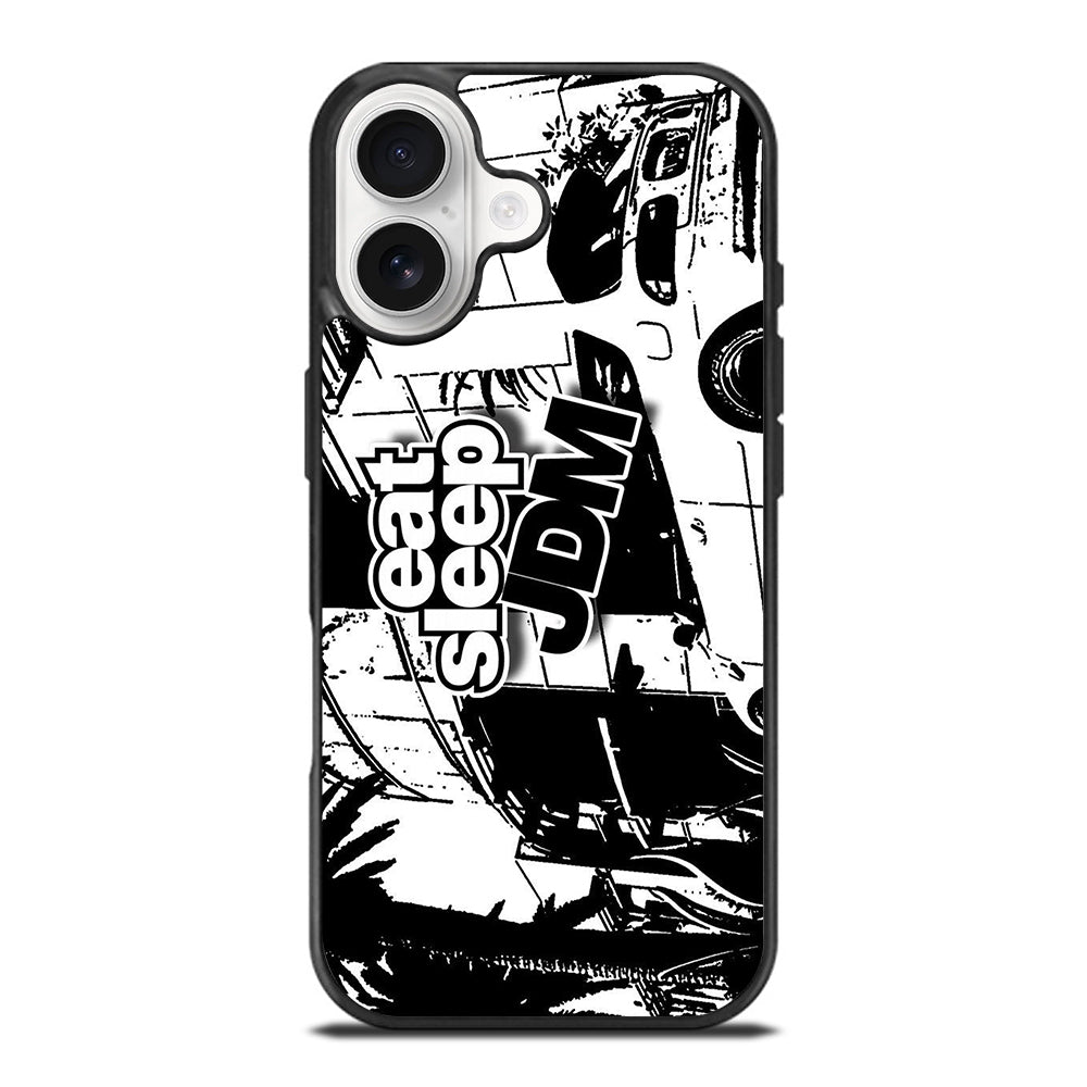 EAT SLEEP JDM ART iPhone 17 Case Cover