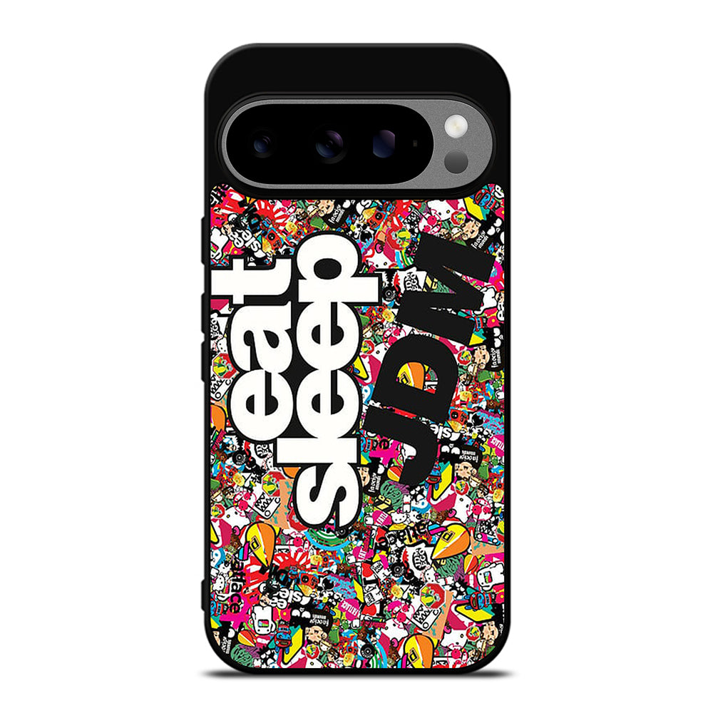 EAT SLEEP JDM STICKER BOMB Google Pixel 9 Pro XL Case Cover