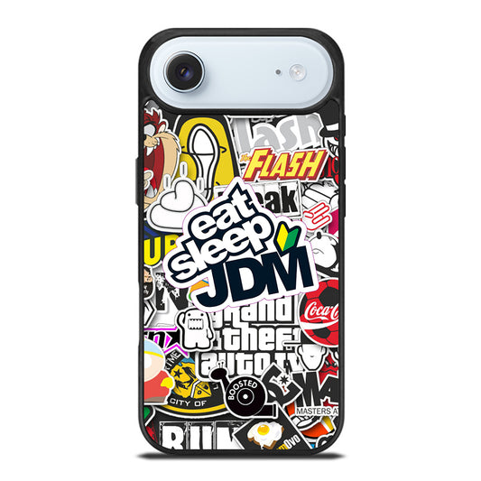 EAT SLEEP JDM STICKER iPhone Air Case Cover