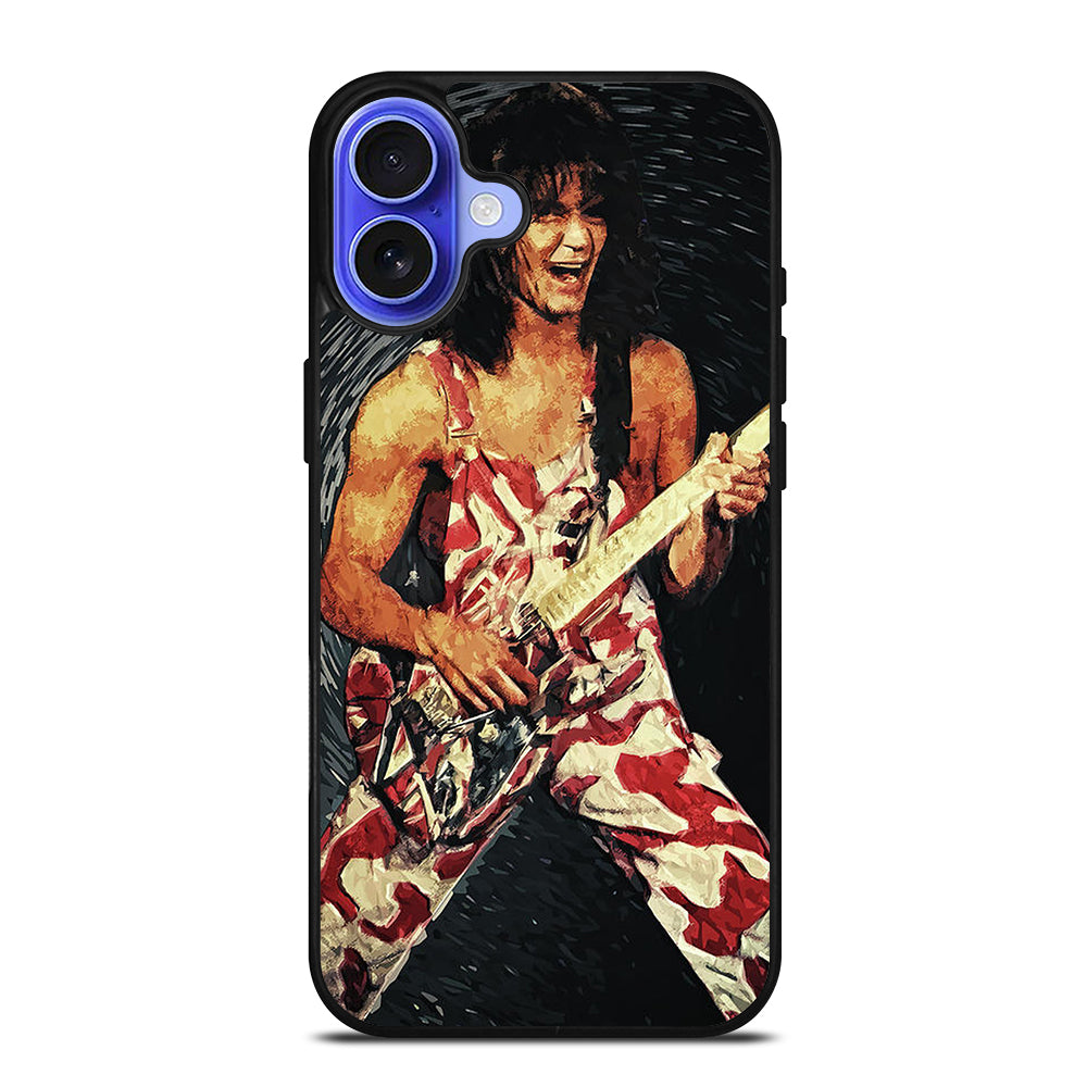 EDDIE VAN HALEN ART iPhone 16 Case Cover