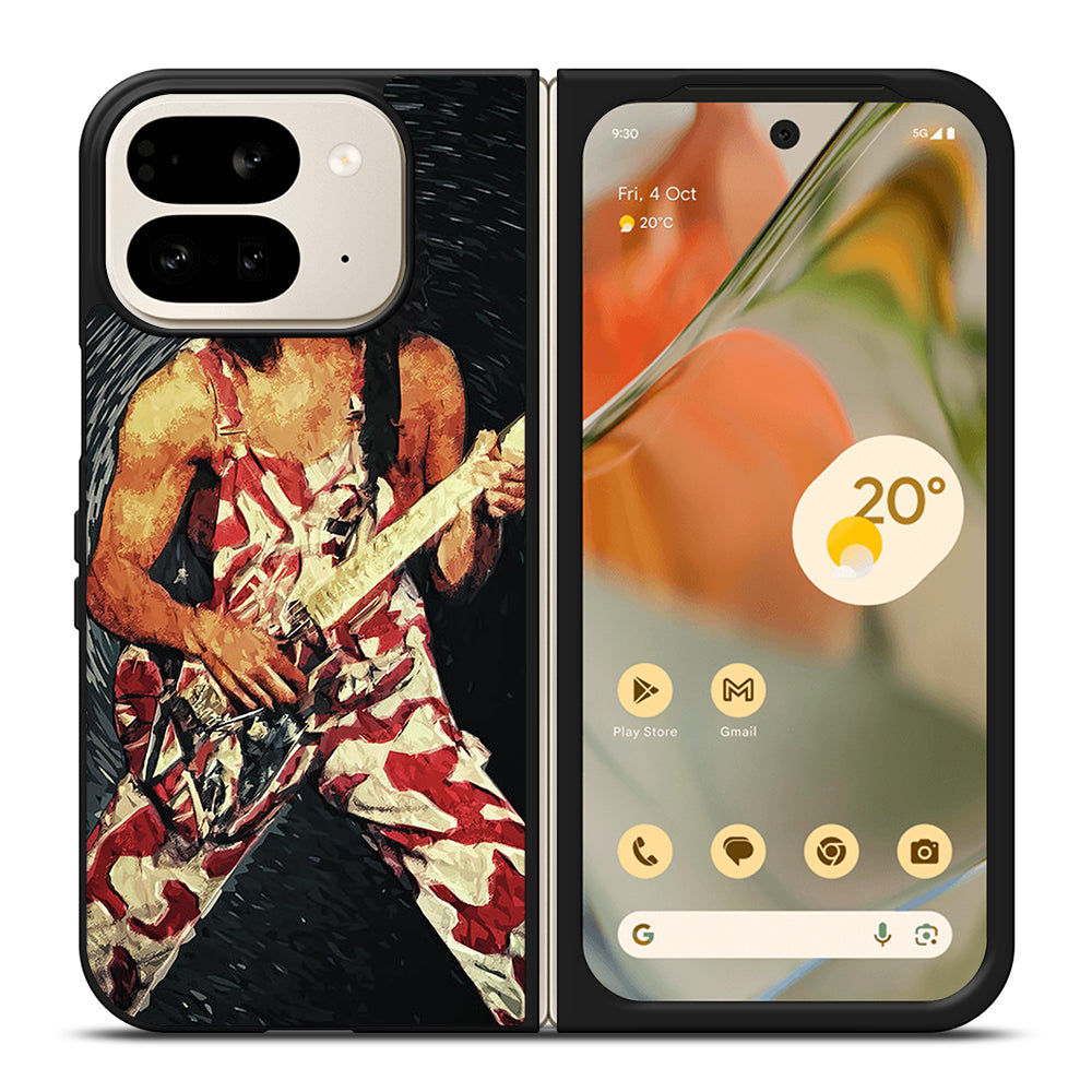 EDDIE VAN HALEN ART Google Pixel 9 Pro Fold Case Cover