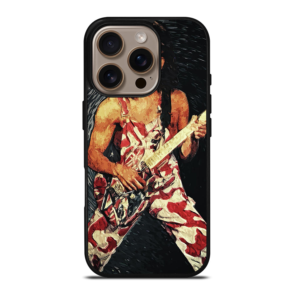 EDDIE VAN HALEN ART iPhone 16 Pro Case Cover